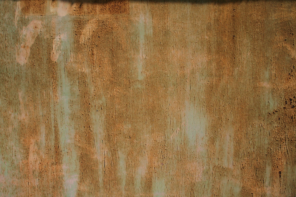 Green rusty cracked metal texture